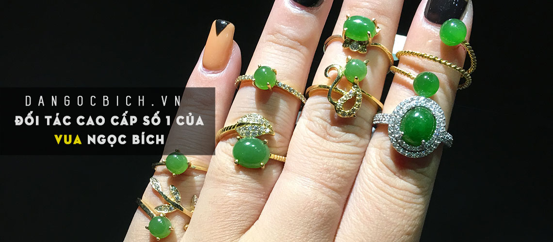 Bông Tai Chim Uyên Ương Ngọc Bích Nephrite Jade VIP (VNB-BT217) 17