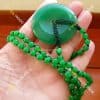 Mặt dây Đồng Điếu Ngọc Bích Nephrite Jade (MD088) 2