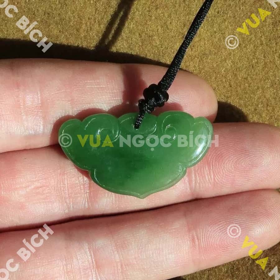 Mặt Dây Khánh Ngọc Như Ý Ngọc Bích Nephrite Jade (MD078) 6 Mặt Dây Khánh Ngọc Như Ý Ngọc Bích Nephrite Jade (MD078) - Hình ảnh 4