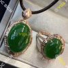 Mặt Dây Ngọc Bích Nephrite Jade (MD079) 1 Mặt Dây Ngọc Bích Nephrite Jade (MD079) 1