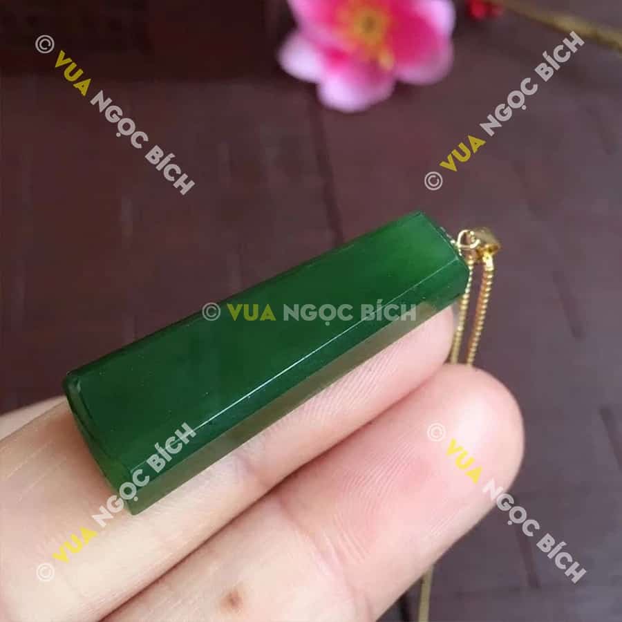 Mặt dây Ngọc Bích Nephrite Jade (MD082) 8 Mặt dây Ngọc Bích Nephrite Jade (MD082) - Hình ảnh 6