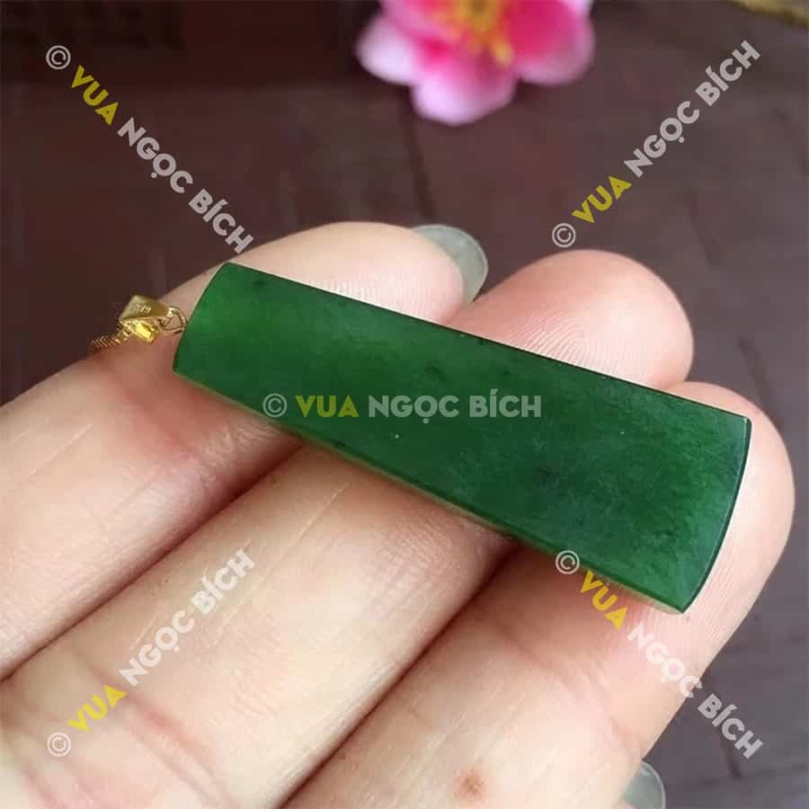 Mặt dây Ngọc Bích Nephrite Jade (MD082) 4 Mặt dây Ngọc Bích Nephrite Jade (MD082) - Hình ảnh 2