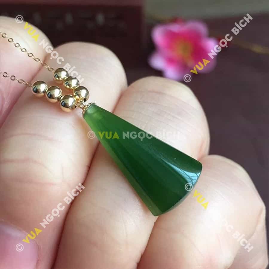 Mặt Dây Ngọc Bích Nephrite Jade (MD085) 8 Mặt Dây Ngọc Bích Nephrite Jade (MD085) - Hình ảnh 6