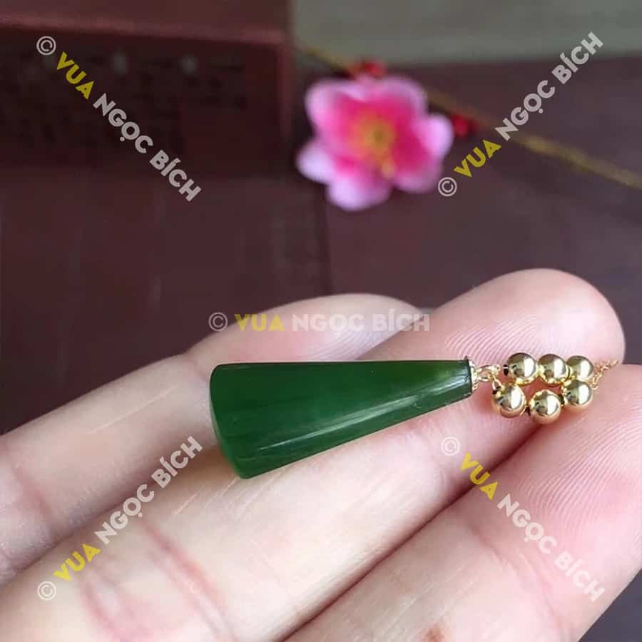 Mặt Dây Ngọc Bích Nephrite Jade (MD085) 7 Mặt Dây Ngọc Bích Nephrite Jade (MD085) - Hình ảnh 5