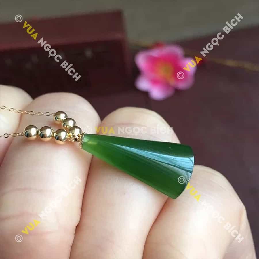Mặt Dây Ngọc Bích Nephrite Jade (MD085) 3 Mặt Dây Ngọc Bích Nephrite Jade (MD085)