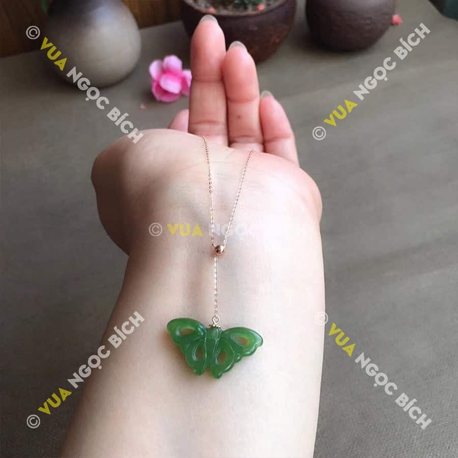 Mặt dây Ngọc Bích Nephrite Jade (MD084) 9 Mặt dây Ngọc Bích Nephrite Jade (MD084) - Hình ảnh 7