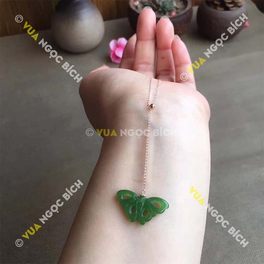 Mặt dây Ngọc Bích Nephrite Jade (MD084) 7 Mặt dây Ngọc Bích Nephrite Jade (MD084) - Hình ảnh 5