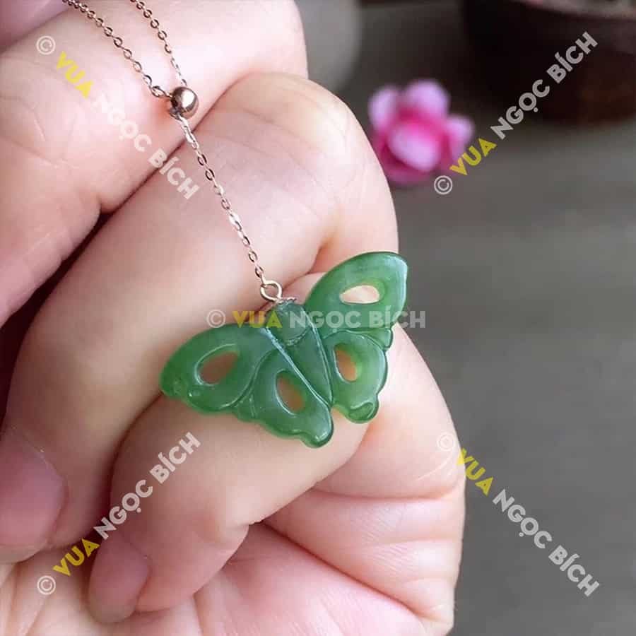Mặt dây Ngọc Bích Nephrite Jade (MD084) 11 Mặt dây Ngọc Bích Nephrite Jade (MD084) - Hình ảnh 9