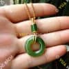 Mặt Dây Ngọc Bích Nephrite Jade (MD029) 1