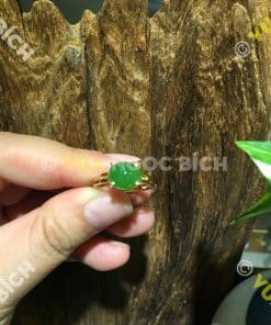 Nhẫn Ngọc Bích Nephrite Jade (NN034) 9 Nhẫn Ngọc Bích Nephrite Jade (NN034) 3