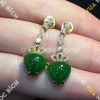 Bông Tai Ngọc Bích Nephrite Jade (BT029) 1