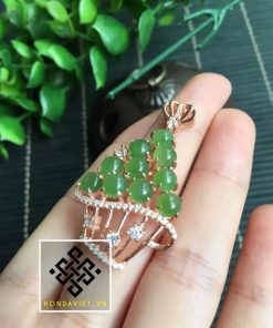 Mặt Dây Chuyền Vàng Ngọc Bích (MD015) 5