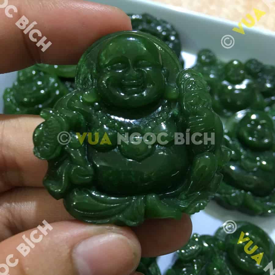 Mặt Dây Di Lạc Ngọc Bích Nephrite Jade (MD021-2) 9 Mặt Dây Di Lạc Ngọc Bích Nephrite Jade (MD021-2) - Hình ảnh 7