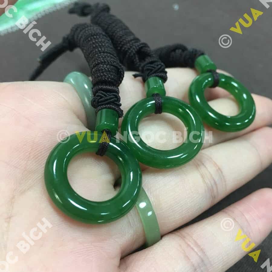 Mặt Dây Ngọc Bích Nephrite Jade (MD111) 3 Mặt Dây Ngọc Bích Nephrite Jade (MD111)