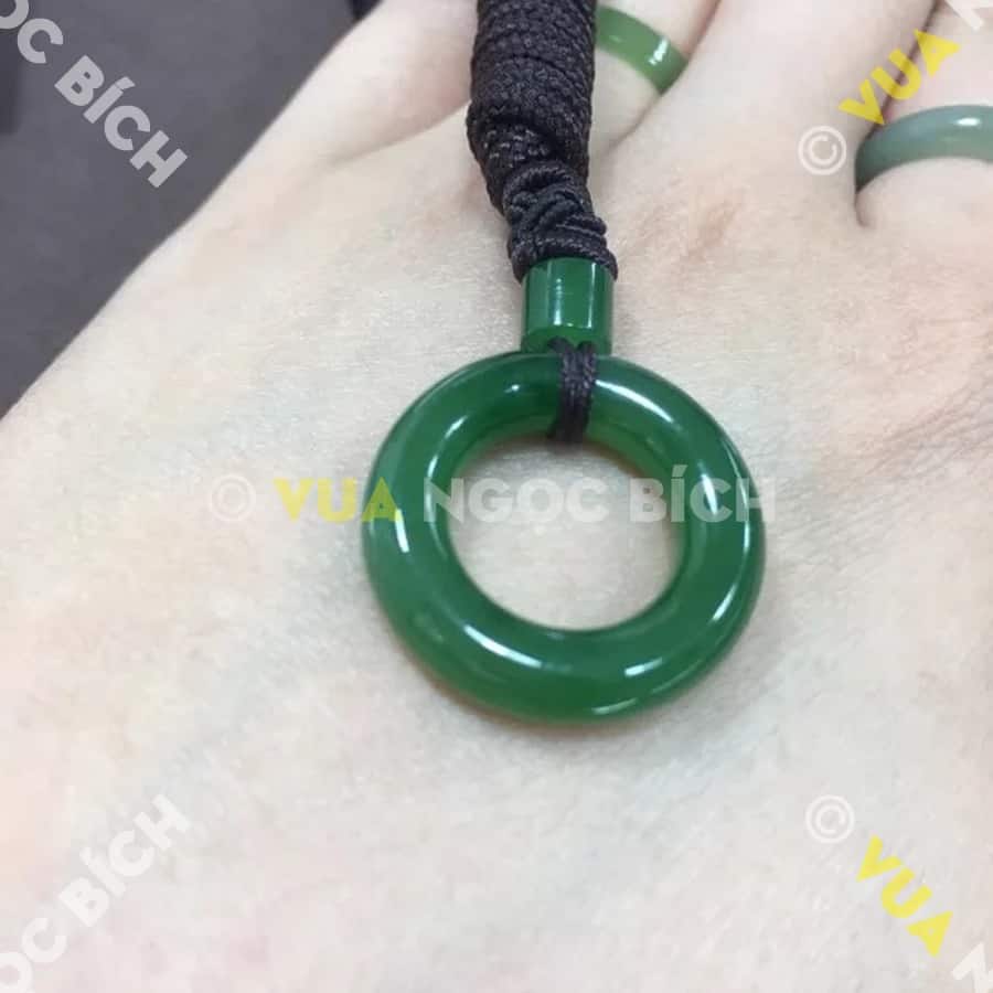 Mặt Dây Ngọc Bích Nephrite Jade (MD111) 4 Mặt Dây Ngọc Bích Nephrite Jade (MD111) - Hình ảnh 2
