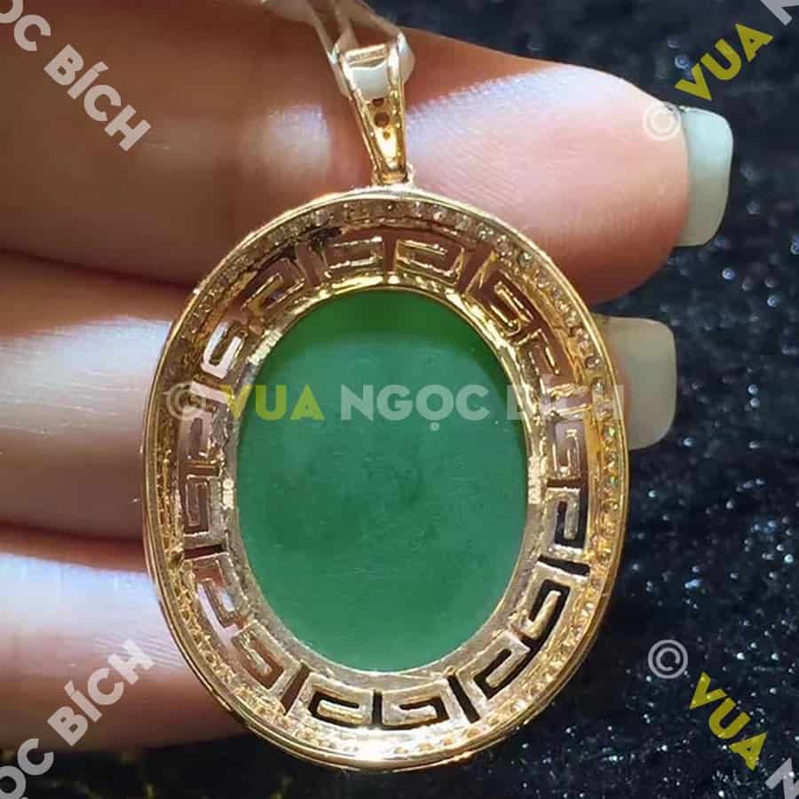 Mặt Dây Ngọc Bích Nephrite Jade (MD113) 6 Mặt Dây Ngọc Bích Nephrite Jade (MD113) - Hình ảnh 4