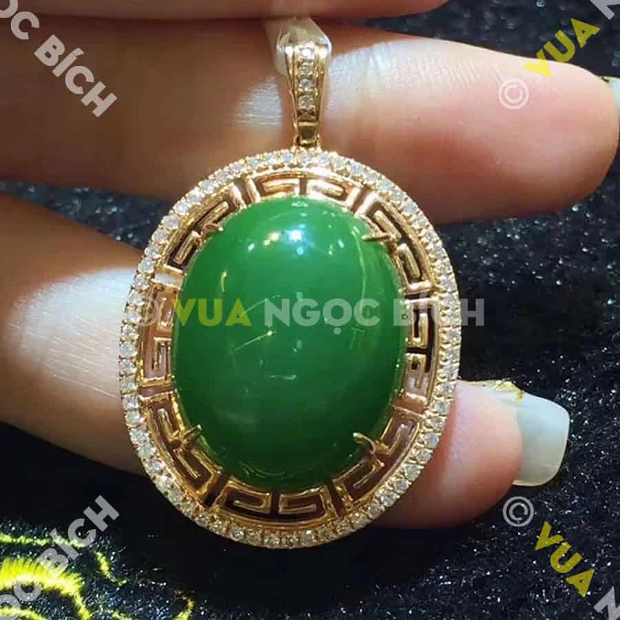 Mặt Dây Ngọc Bích Nephrite Jade (MD113) 5 Mặt Dây Ngọc Bích Nephrite Jade (MD113) - Hình ảnh 3