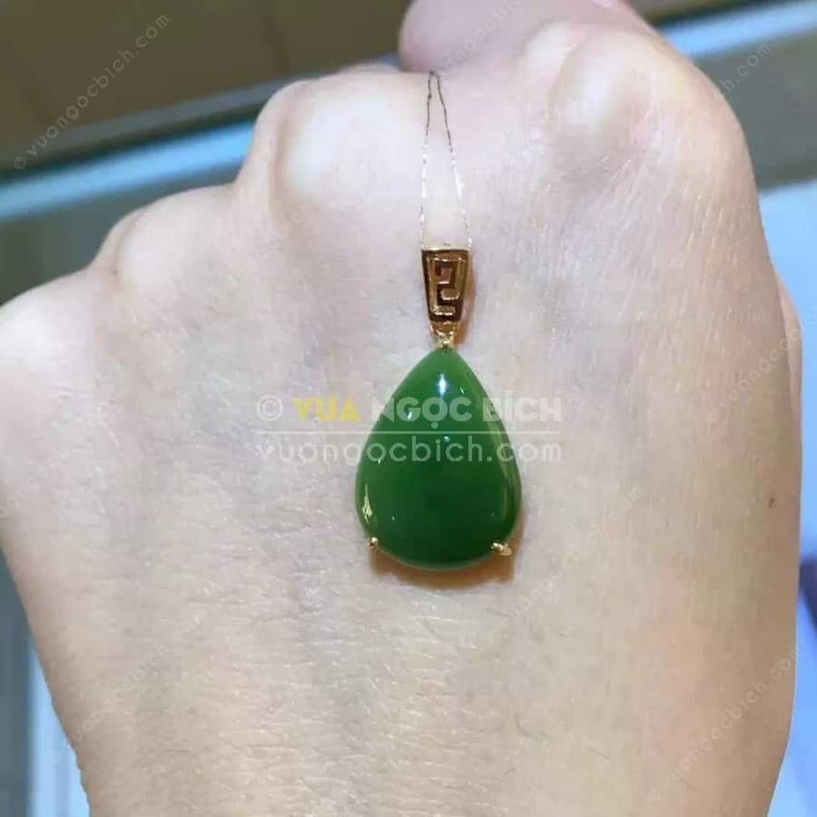 Mặt Dây Ngọc Bích Nephrite Jade (MD159) 3 Mặt Dây Ngọc Bích Nephrite Jade (MD159)