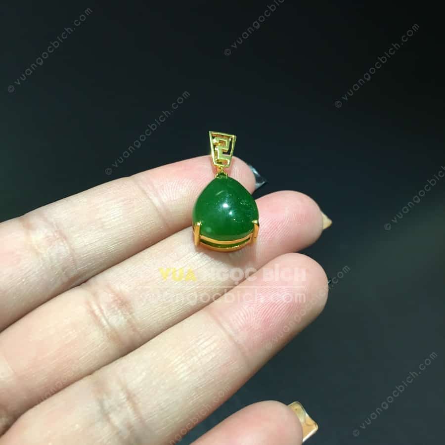 Mặt Dây Ngọc Bích Nephrite Jade (MD159) 8 Mặt Dây Ngọc Bích Nephrite Jade (MD159) - Hình ảnh 6