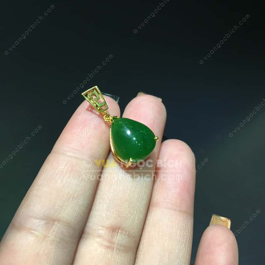 Mặt Dây Ngọc Bích Nephrite Jade (MD159) 7 Mặt Dây Ngọc Bích Nephrite Jade (MD159) - Hình ảnh 5
