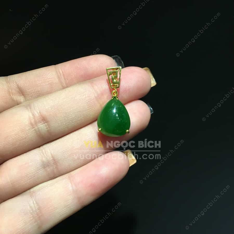 Mặt Dây Ngọc Bích Nephrite Jade (MD159) 4 Mặt Dây Ngọc Bích Nephrite Jade (MD159) - Hình ảnh 2