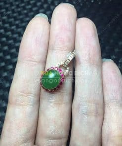 Mặt Dây Ngọc Bích Nephrite Jade (MD160) 9 Mặt Dây Ngọc Bích Nephrite Jade (MD160) 4