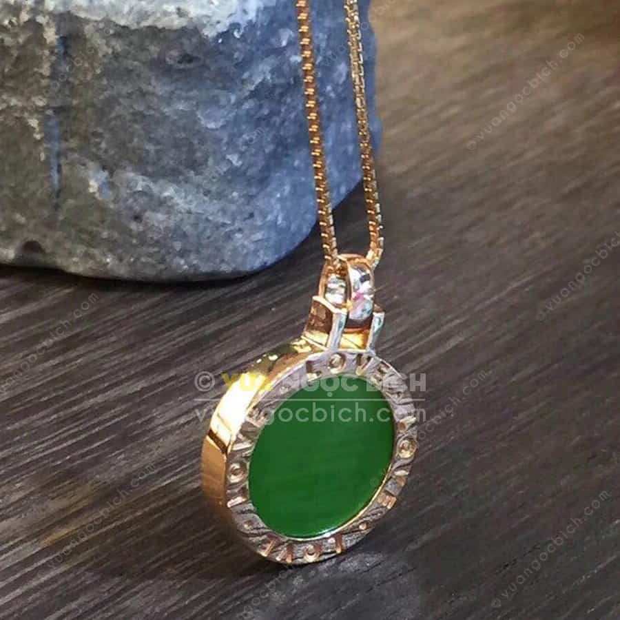 Mặt Dây Ngọc Bích Nephrite Jade (MD161) 4 Mặt Dây Ngọc Bích Nephrite Jade (MD161) - Hình ảnh 2