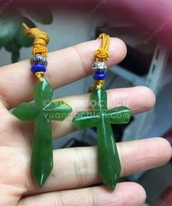 Mặt Dây Thánh Giá Ngọc Bích Nephrite Jade (MD172) 11 Mặt Dây Thánh Giá Ngọc Bích Nephrite Jade (MD172) 5