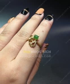 Nhẫn Ngọc Bích Nephrite Jade (NN058) 10 Nhẫn Ngọc Bích Nephrite Jade (NN058) 5