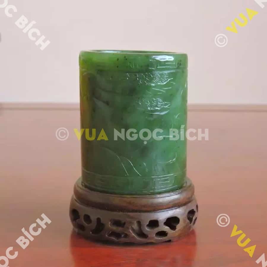 Ống Đựng Bút Ngọc Bích Nephrite Jade (VPPT002) 8 Ống Đựng Bút Ngọc Bích Nephrite Jade (VPPT002) - Hình ảnh 6