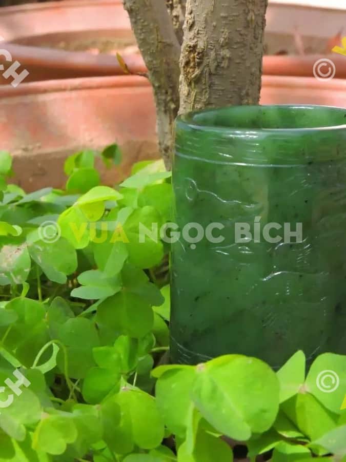 Ống Đựng Bút Ngọc Bích Nephrite Jade (VPPT002) 7 Ống Đựng Bút Ngọc Bích Nephrite Jade (VPPT002) - Hình ảnh 5