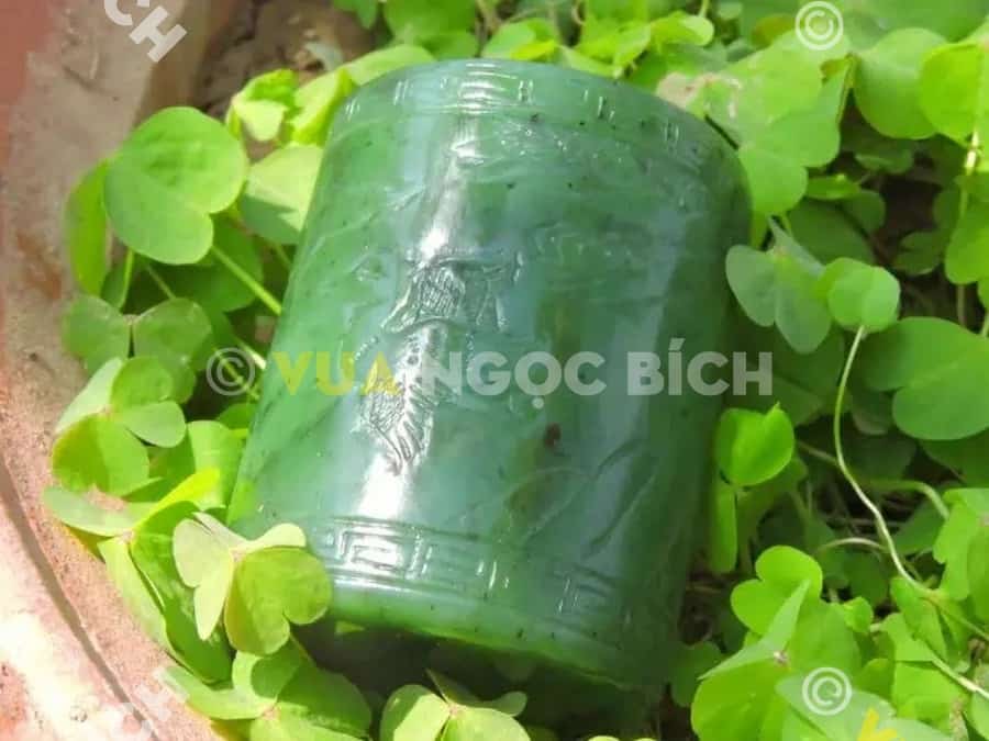 Ống Đựng Bút Ngọc Bích Nephrite Jade (VPPT002) 4 Ống Đựng Bút Ngọc Bích Nephrite Jade (VPPT002) - Hình ảnh 2