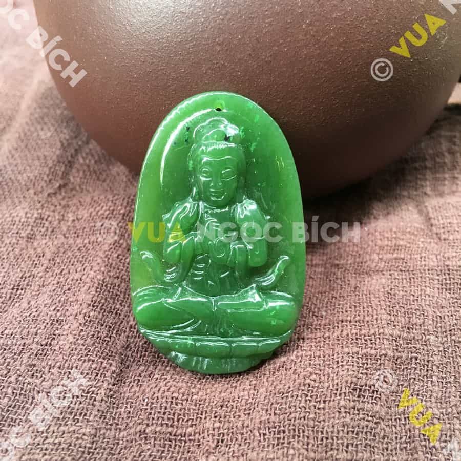 Phật Bản Mệnh Phổ Minh Đại Nhật Như Lai Ngọc Bích Nephrite Jade (MD095) 8 Phật Bản Mệnh Phổ Minh Đại Nhật Như Lai Ngọc Bích Nephrite Jade (MD095) - Hình ảnh 6