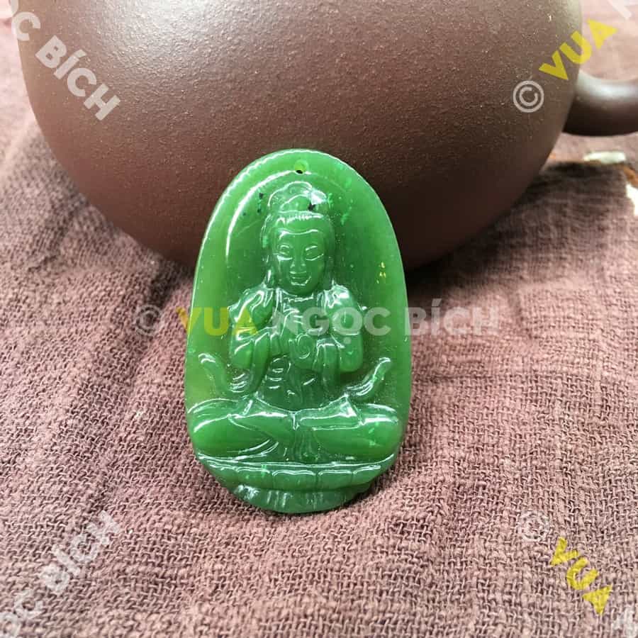 Phật Bản Mệnh Phổ Minh Đại Nhật Như Lai Ngọc Bích Nephrite Jade (MD095) 3 Phật Bản Mệnh Phổ Minh Đại Nhật Như Lai Ngọc Bích Nephrite Jade (MD095)