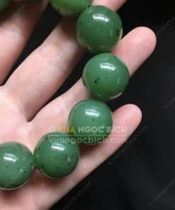 Vòng Tay Ngọc Bích Nephrite Jade 16mm (VT056-1) 3