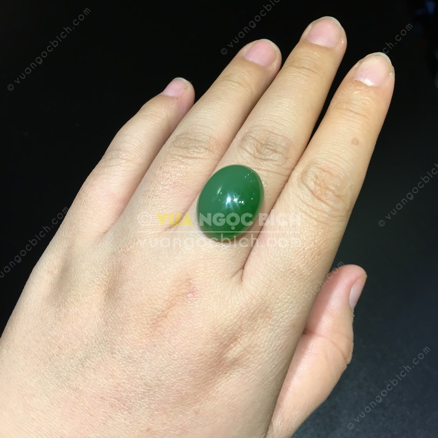 Mặt đá trang sức Ngọc Bích Nephrite Jade (VNB-MDTS005) 9 Mặt đá trang sức Ngọc Bích Nephrite Jade (VNB-MDTS005) - Hình ảnh 7