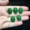 Mặt đá trang sức Ngọc Bích Nephrite Jade (VNB-MDTS008) 2 Mặt đá trang sức Ngọc Bích Nephrite Jade (VNB-MDTS008) 2