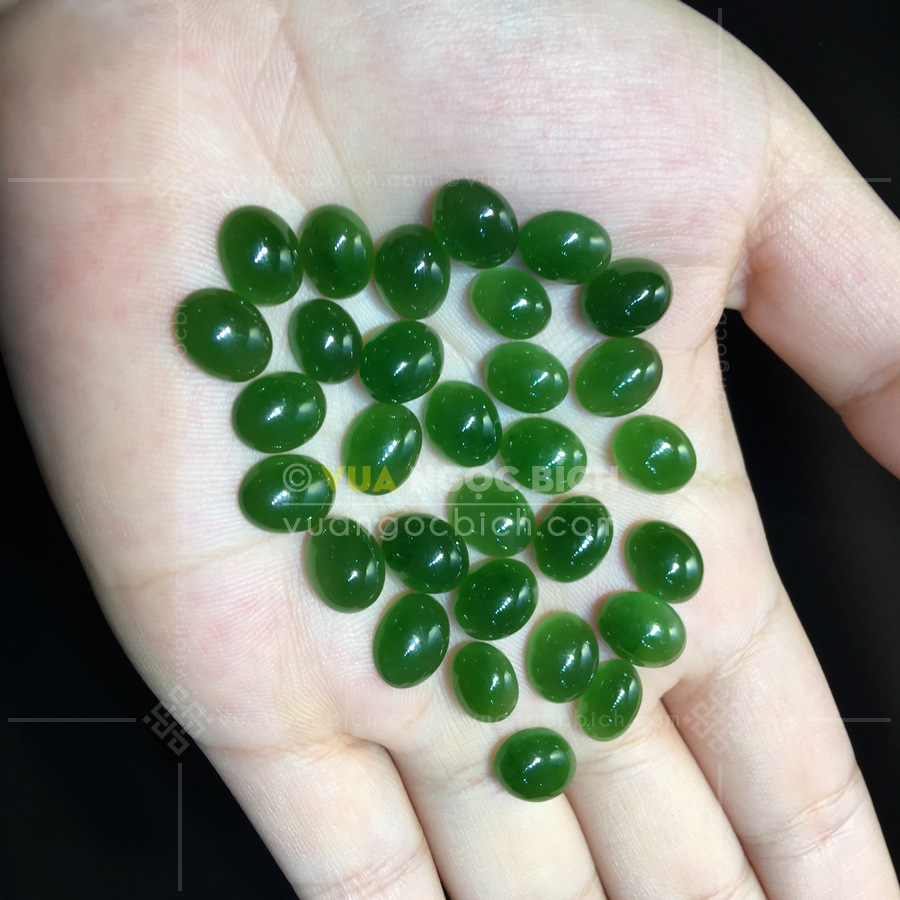 Mặt đá trang sức Ngọc Bích Nephrite Jade (VNB-MDTS010) 7 Mặt đá trang sức Ngọc Bích Nephrite Jade (VNB-MDTS010) - Hình ảnh 5