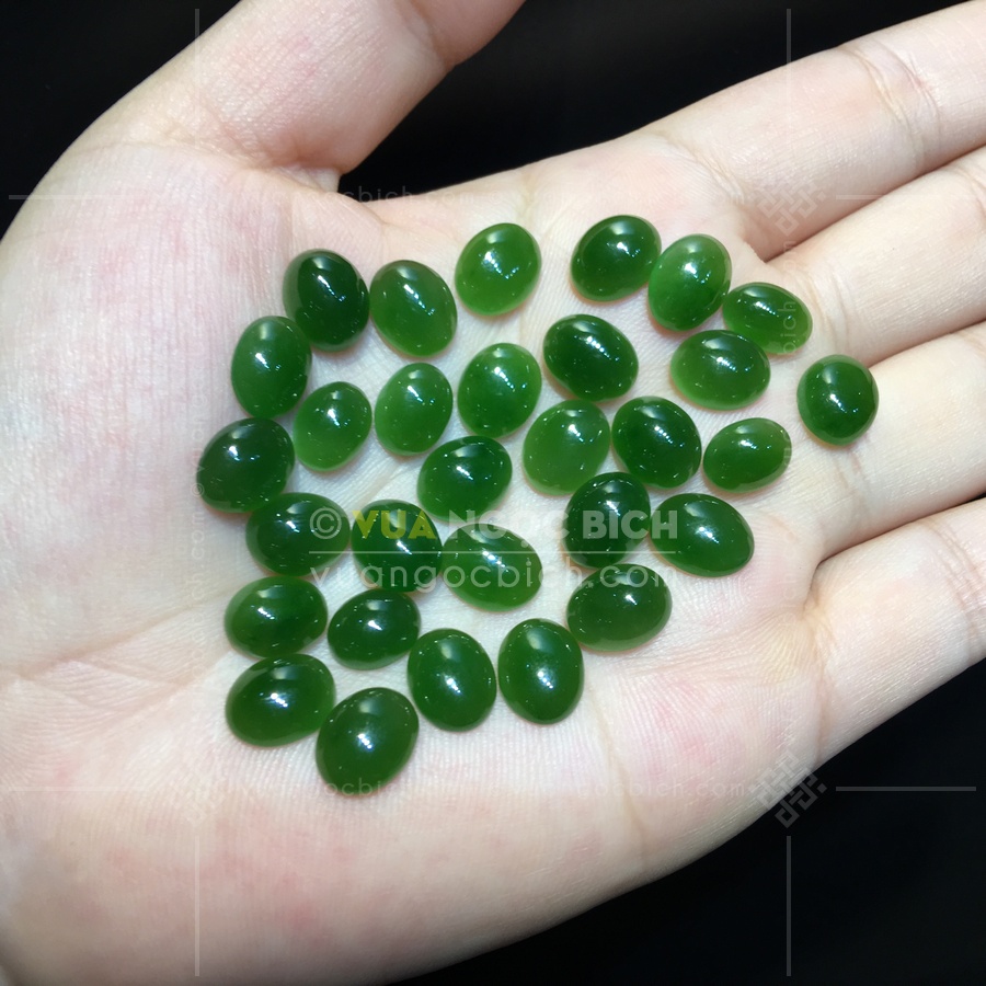 Mặt đá trang sức Ngọc Bích Nephrite Jade (VNB-MDTS010) 6 Mặt đá trang sức Ngọc Bích Nephrite Jade (VNB-MDTS010) - Hình ảnh 4