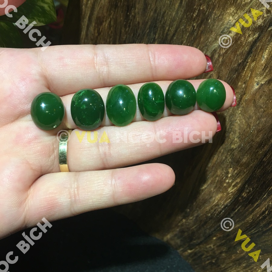 Mặt đá trang sức Ngọc Bích Nephrite Jade (VNB-MDTS014) 4 Mặt đá trang sức Ngọc Bích Nephrite Jade (VNB-MDTS014) - Hình ảnh 2