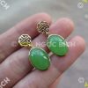 Bông Tai Ngọc Bích Nephrite Jade (VNB-BT198) 2 Bông Tai Ngọc Bích Nephrite Jade (VNB-BT198) 2