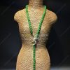 Chuỗi Vòng Cổ Ngọc Bích Nephrite Jade 6mm VIP (VNB-CC089) 1 Chuỗi Vòng Cổ Ngọc Bích Nephrite Jade 6mm VIP (VNB-CC089) 1