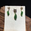 Mặt Dây Hồ Ly Ngọc Bích Nephrite Jade (VNB-MD360) 2 Mặt Dây Hồ Ly Ngọc Bích Nephrite Jade (VNB-MD360) 2