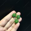 Mặt Dây Hoa 5 Cánh Ngọc Bích Nephrite Jade VIP (VNB-MD326) 1
