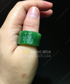 Nhẫn Càn Long Ngọc Bích Nephrite Jade VIP (VNB-NN036-1) 8