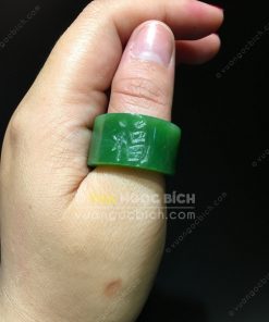 Nhẫn Càn Long Ngọc Bích Nephrite Jade VIP (VNB-NN036-1) 7