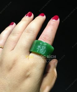 Nhẫn Càn Long Ngọc Bích Nephrite Jade VIP (VNB-NN036-1) 6