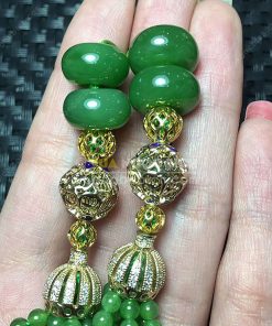 Treo xe ô tô Ngọc Bích Nephrite Jade (VNB-VPPT017) 4