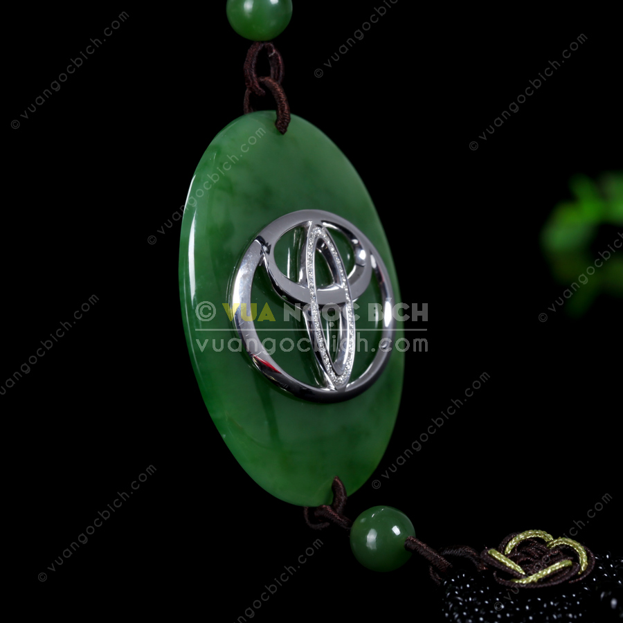 Treo xe ô tô Ngọc Bích Nephrite Jade (VNB-VPPT018) 6 Treo xe ô tô Ngọc Bích Nephrite Jade (VNB-VPPT018) - Hình ảnh 4