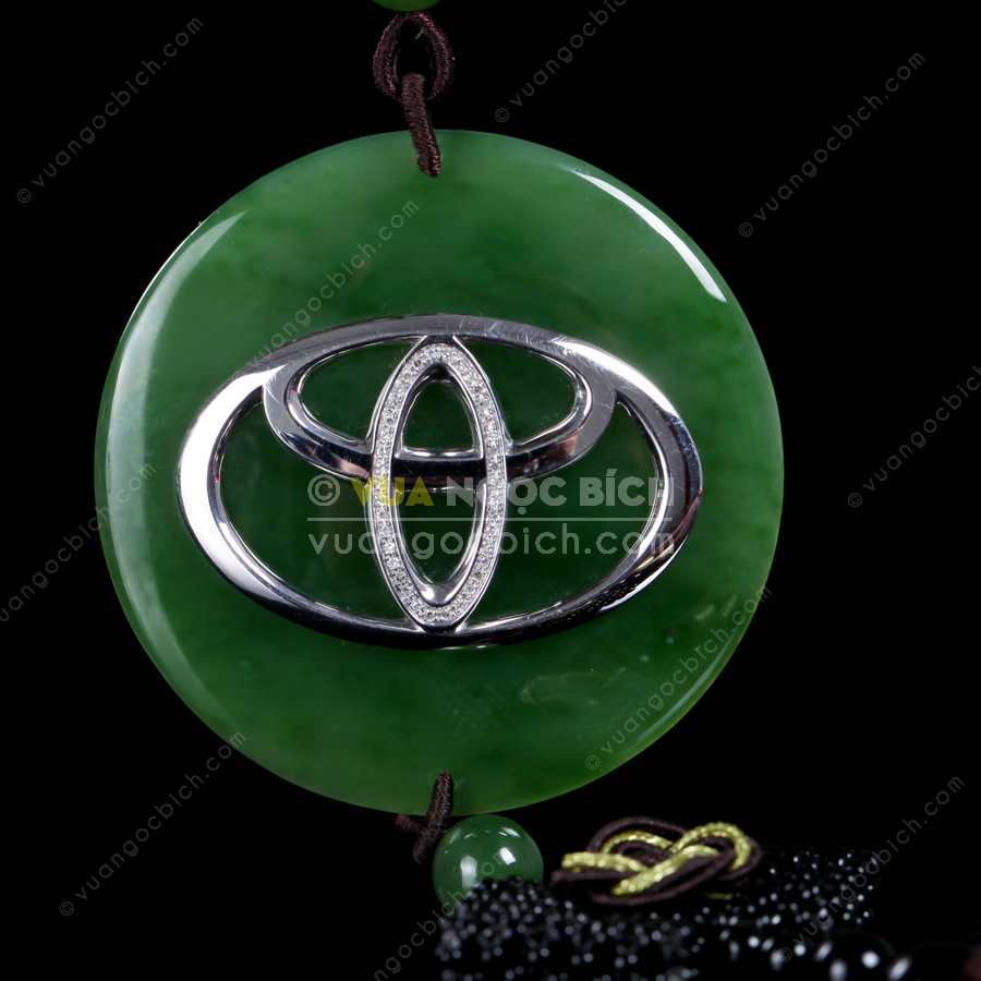 Treo xe ô tô Ngọc Bích Nephrite Jade (VNB-VPPT018) 5 Treo xe ô tô Ngọc Bích Nephrite Jade (VNB-VPPT018) - Hình ảnh 3